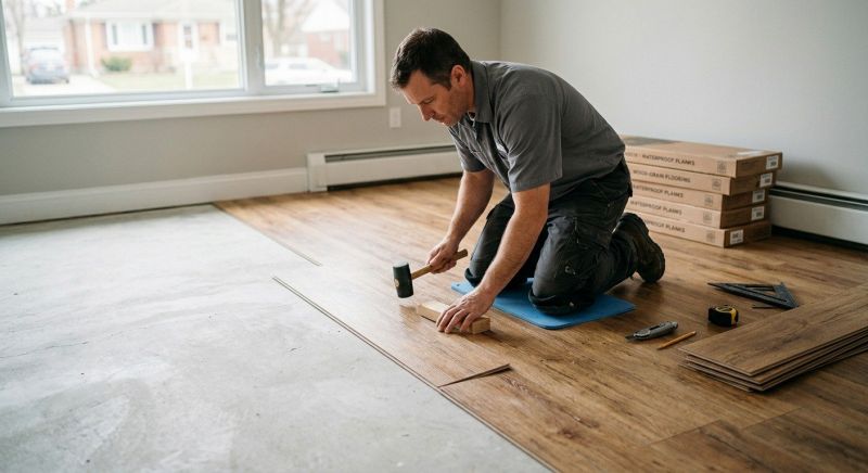 Linoleum Floor Installation in Berwick, ME