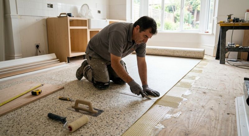 Linoleum Floor Installation in Gloucester, MA