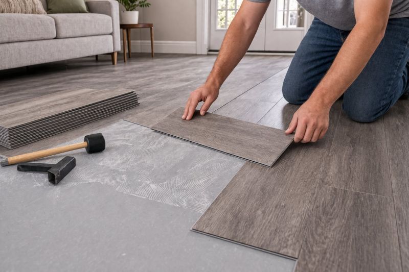 Luxury Vinyl Tile Installation in Boxford, MA
