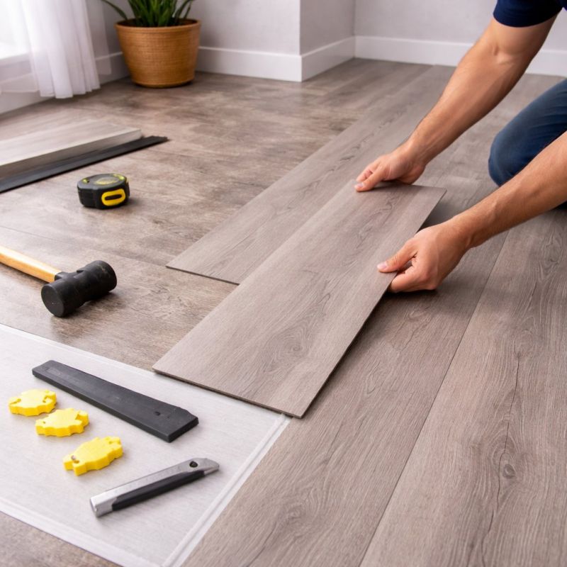 Luxury Vinyl Tile Installation in Seabrook, NH