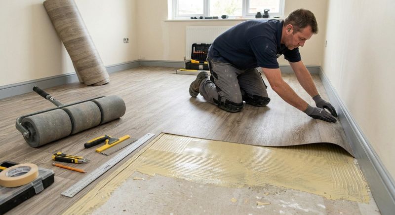 Sheet Flooring Installation in Berwick, ME