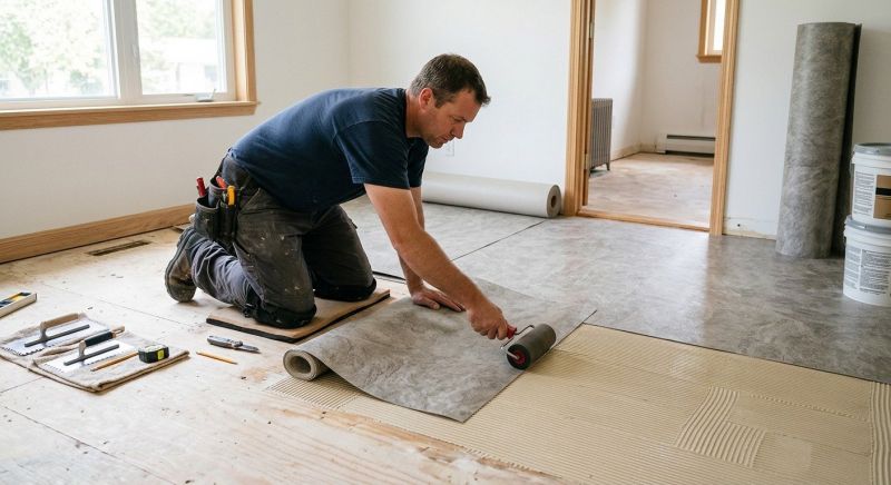 Sheet Flooring Installation in North Hampton, NH