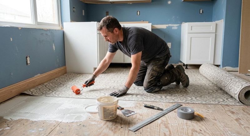 Sheet Flooring Installation in Rowley, MA