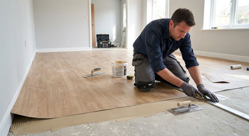 Sheet Flooring Installation in Sandown, NH