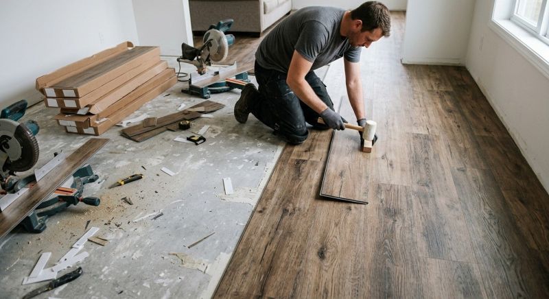 Vinyl Flooring Installation in Eliot, ME