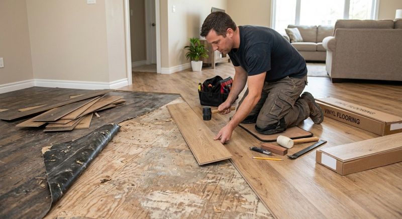 Vinyl Flooring Installation in Topsfield, MA