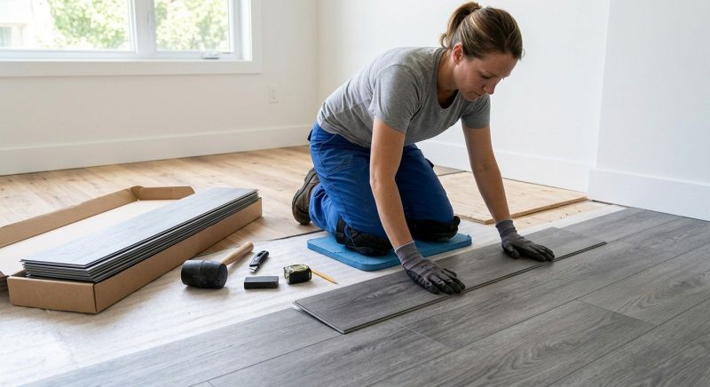 Vinyl Tile Installation in Hampton, NH