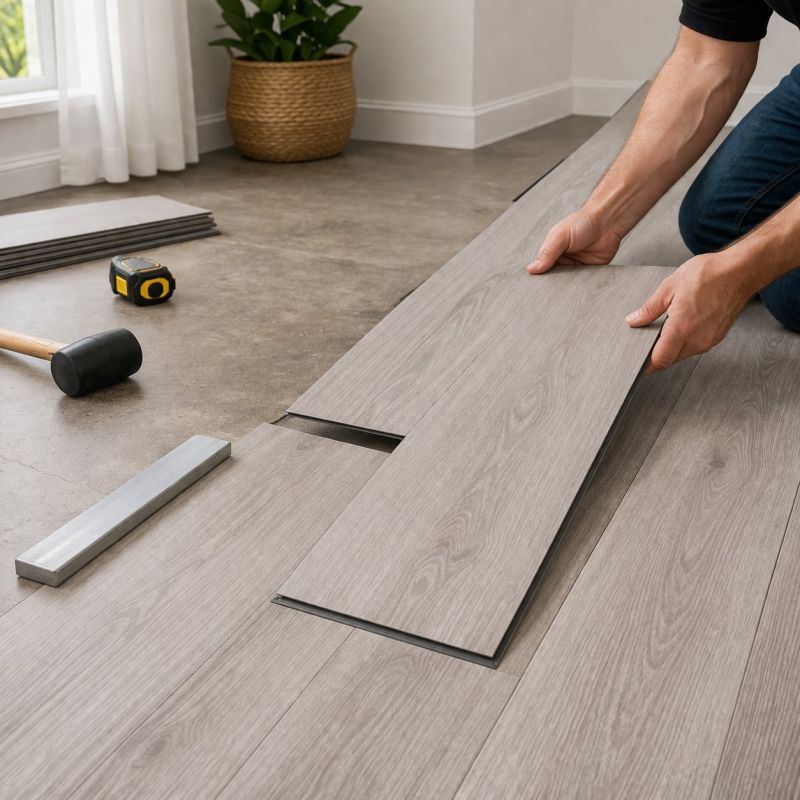 Vinyl Tile Installation in Hampton, NH